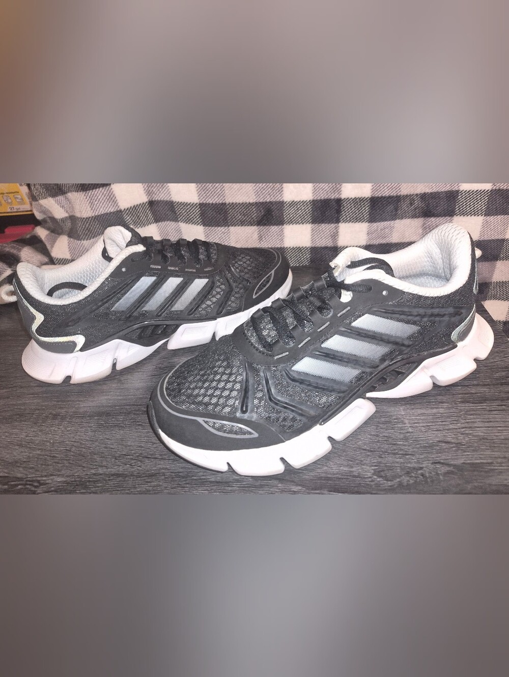adidas Black and White Men's Running Sneakers